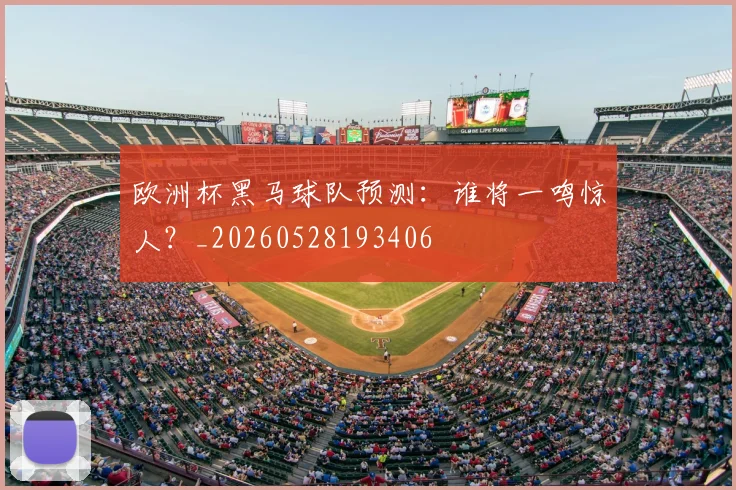 欧洲杯黑马球队预测：谁将一鸣惊人？_20260528193406