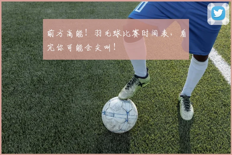 前方高能！羽毛球比赛时间表，看完你可能会尖叫！